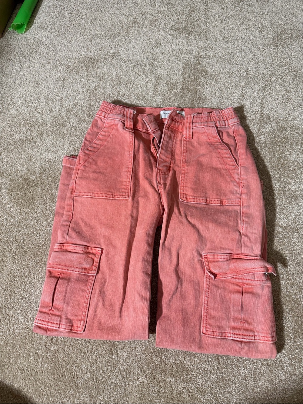Flying Monkey Coral Cargo Pants